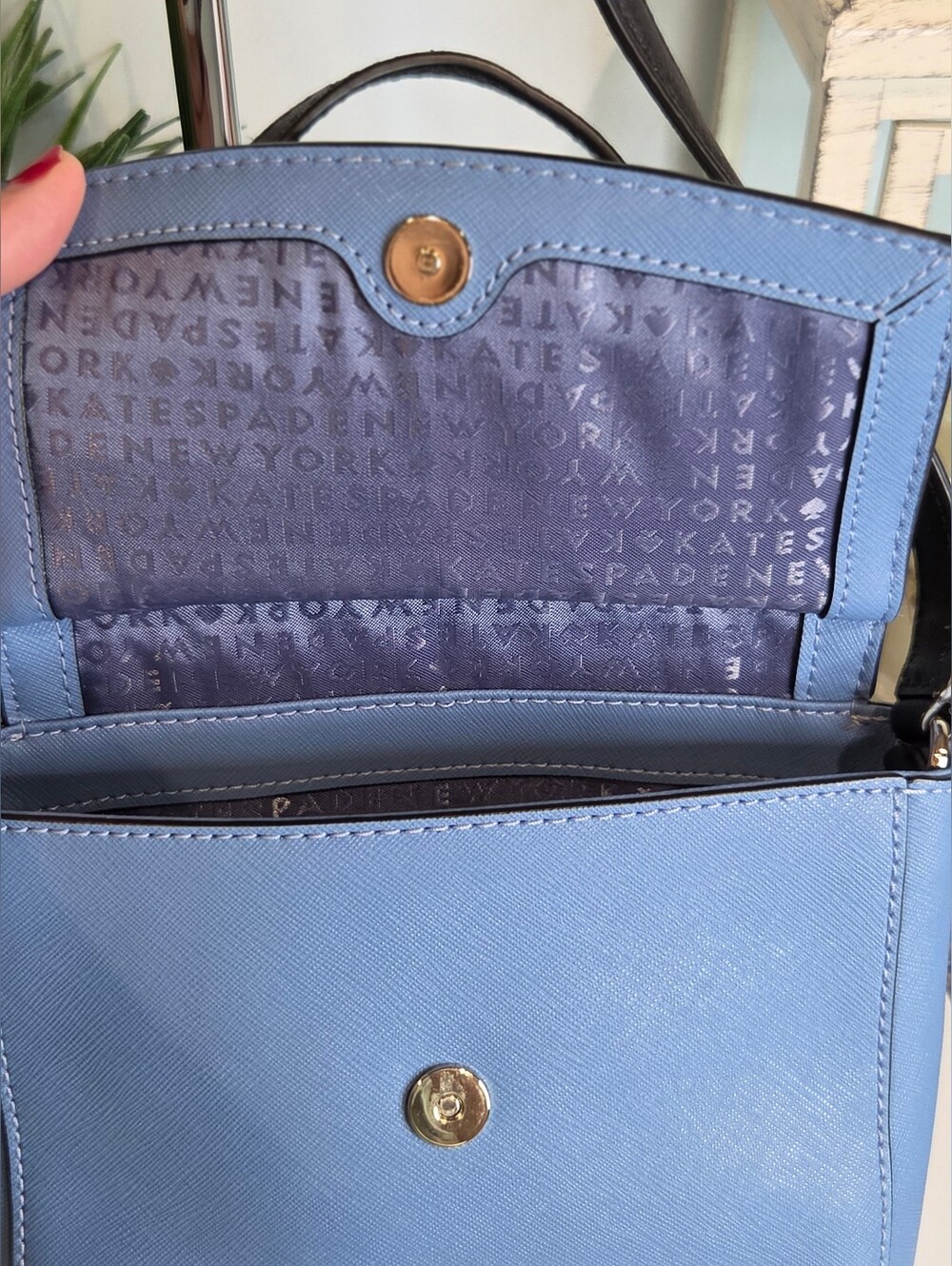 Kate Spade Laurel Way Mini Alisanne Tricolor Crossbody Bag - Picture 8 of 13